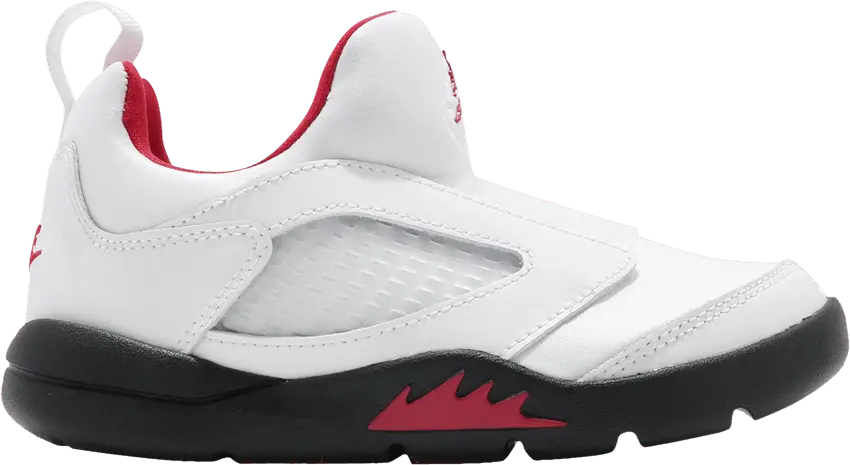  Jordan 5 Retro Little Flex White Black University Red (PS)