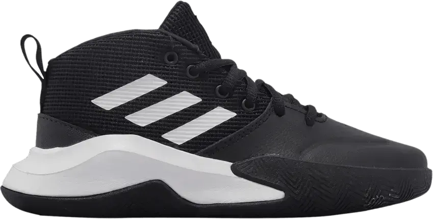  Adidas Own The Game Wide K &#039;Black White&#039;