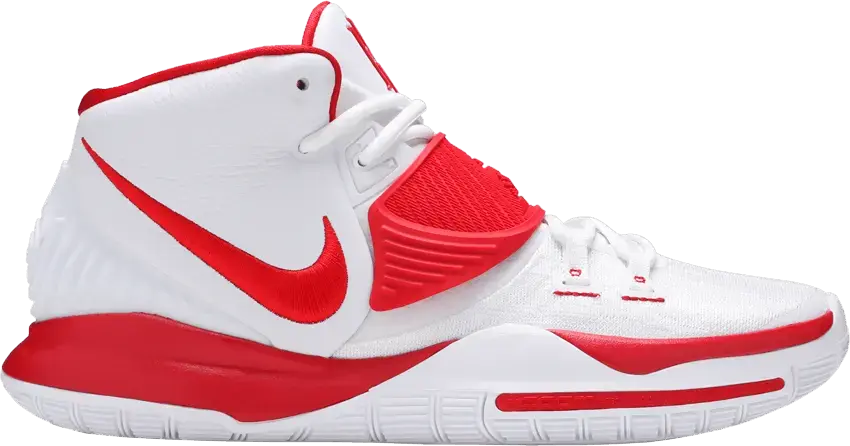  Nike Kyrie 6 White University Red