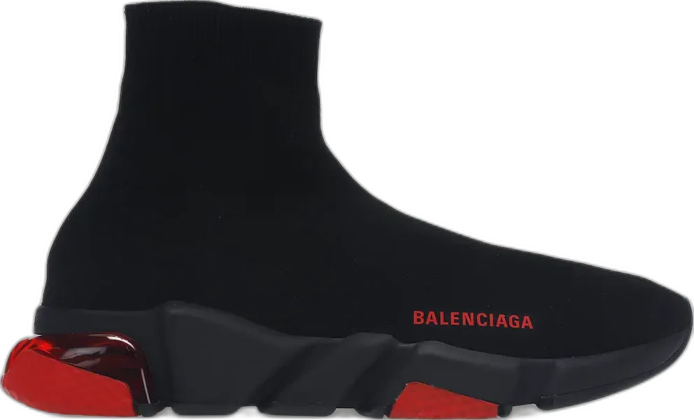  Balenciaga Speed Clearsole Red