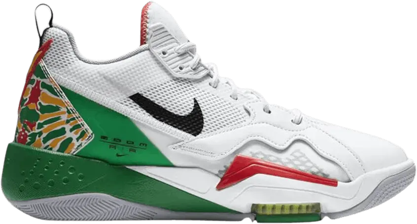 Jordan Zoom 92 White Green Red