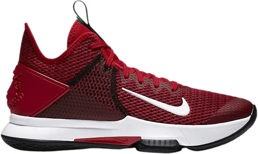  Nike LeBron Witness 4 TB &#039;University Red&#039;
