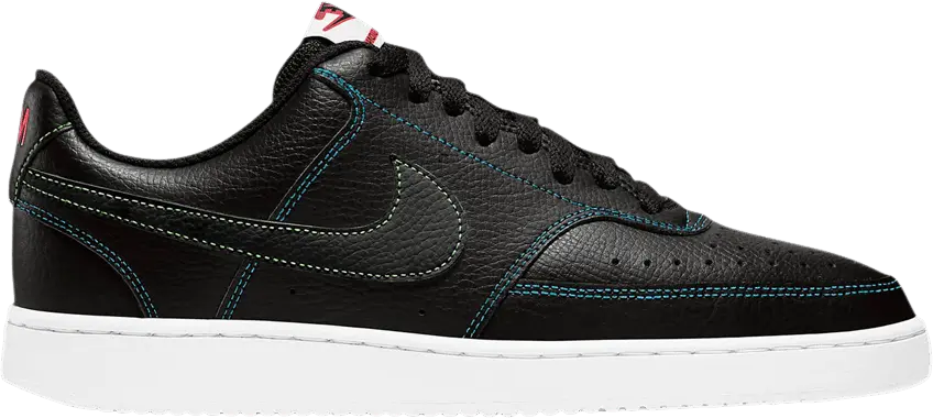  Nike Court Vision Low Black Multicolor