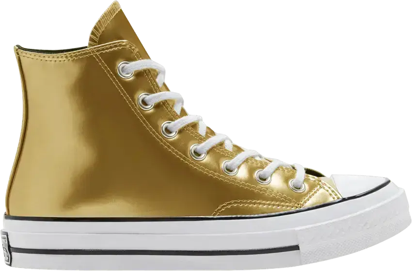  Converse Chuck Taylor All-Star 70 Hi Industrial Glam Gold (Women&#039;s)