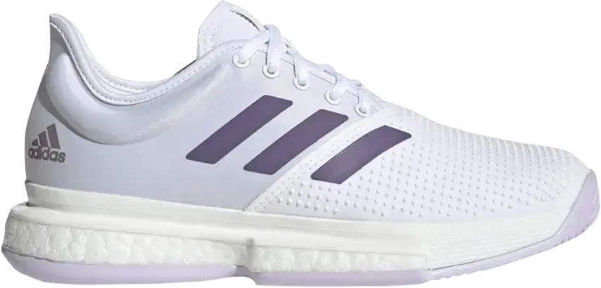  Adidas Wmns SoleCourt &#039;Tech Purple&#039;