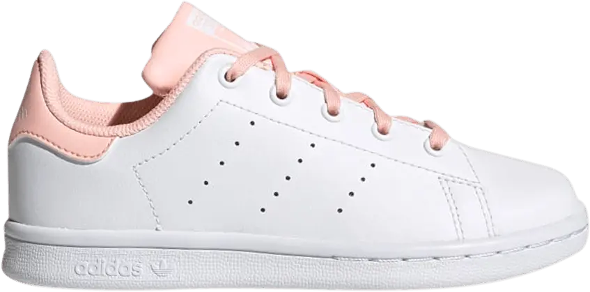  Adidas Stan Smith J &#039;White Hazel Coral&#039;