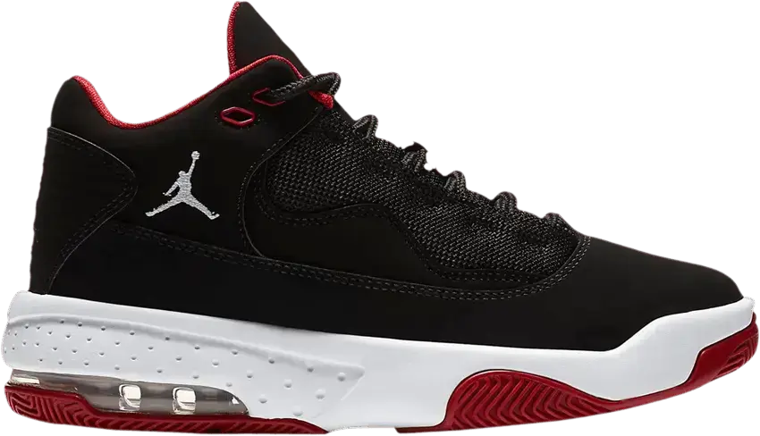  Jordan Max Aura 2 GS &#039;Black Gym Red&#039;