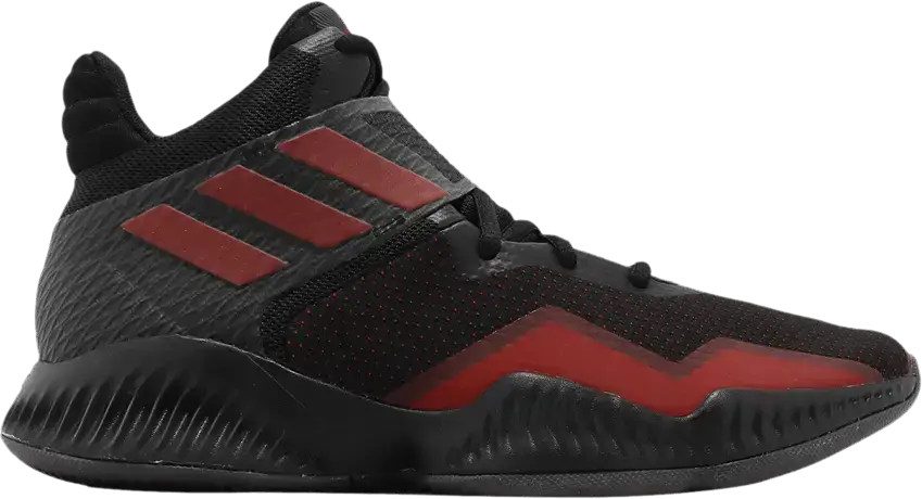  Adidas Explosive Bounce 2018 &#039;Core Black Red&#039;
