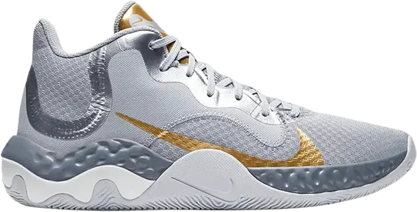  Nike Renew Elevate Metallic Silver Gold