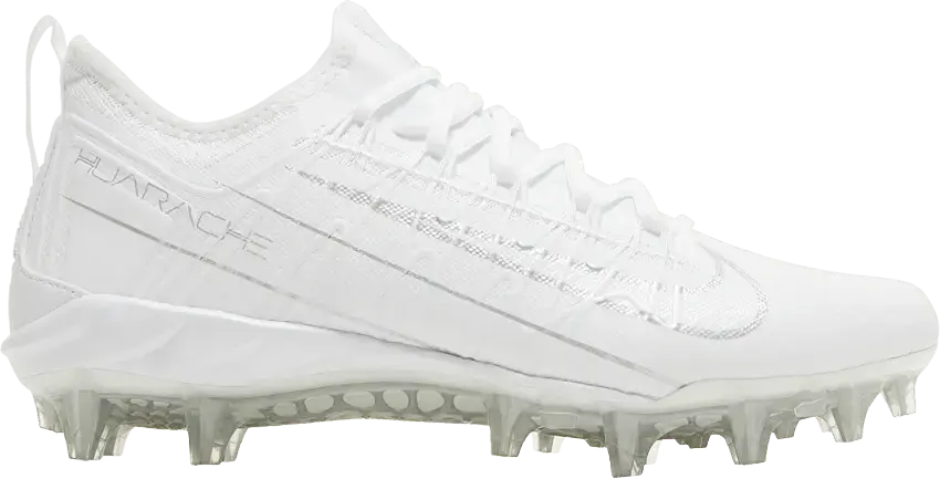  Nike Alpha Huarache 7 Pro LAX &#039;White Metallic Silver&#039;
