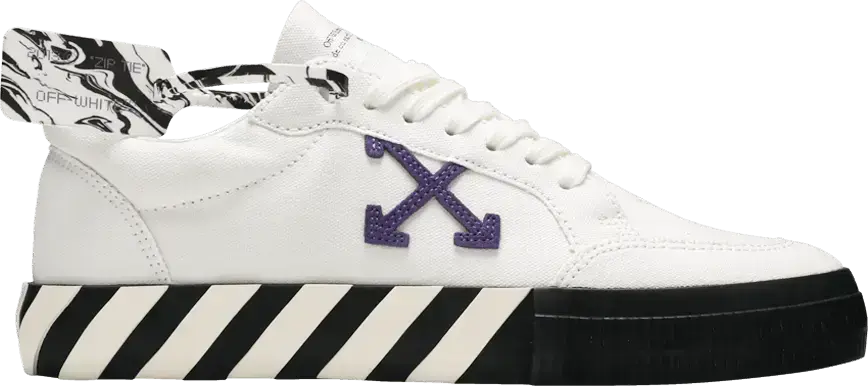  Off-White Vulc Sneaker Low &#039;White Purple&#039;