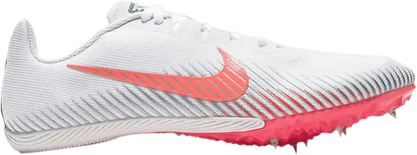  Nike Zoom Rival M 9 White Flash Crimson