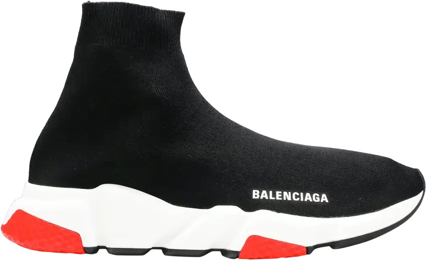  Balenciaga Speed Sneaker &#039;Black Red&#039;