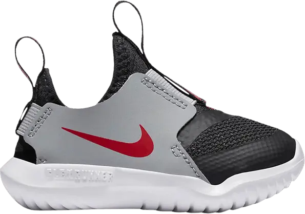  Nike Flex Runner TD &#039;Dark Smoke Grey University Red&#039;