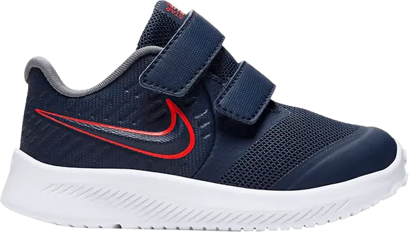  Nike Star Runner 2 TD &#039;Midnight Navy Crimson&#039;