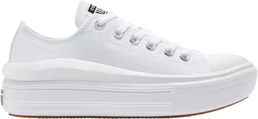  Converse Wmns Chuck Taylor All Star Move Low &#039;White&#039;