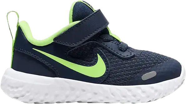  Nike Revolution 5 TD &#039;Midnight Navy Ghost Green&#039;
