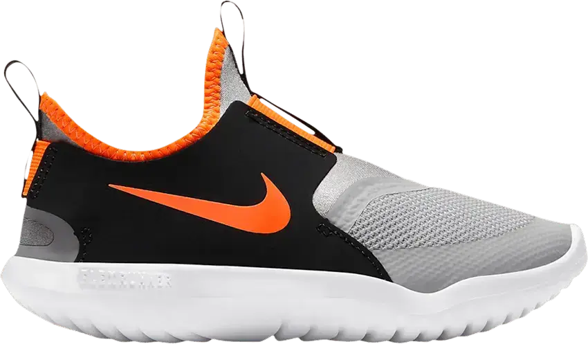  Nike Flex Runner PS &#039;Light Smoke Grey Total Orange&#039;