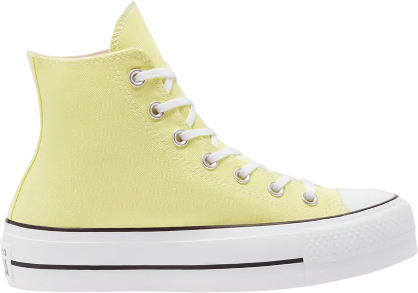  Converse Wmns Chuck Taylor All Star Platform High &#039;Light Citron&#039;