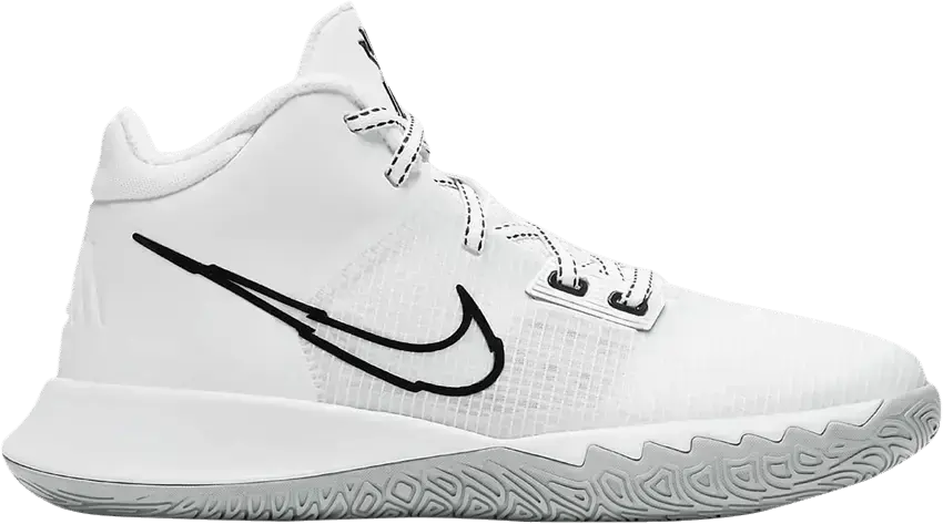  Nike Kyrie Flytrap 4 GS &#039;White Black&#039;