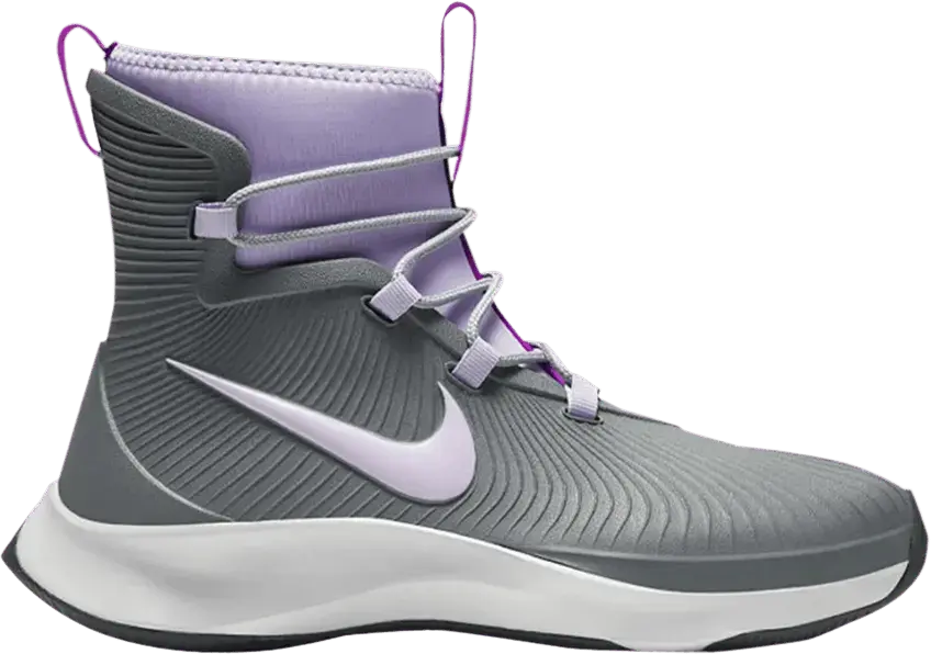  Nike Binzie Boot GS &#039;Smoke Grey Violet Frost&#039;
