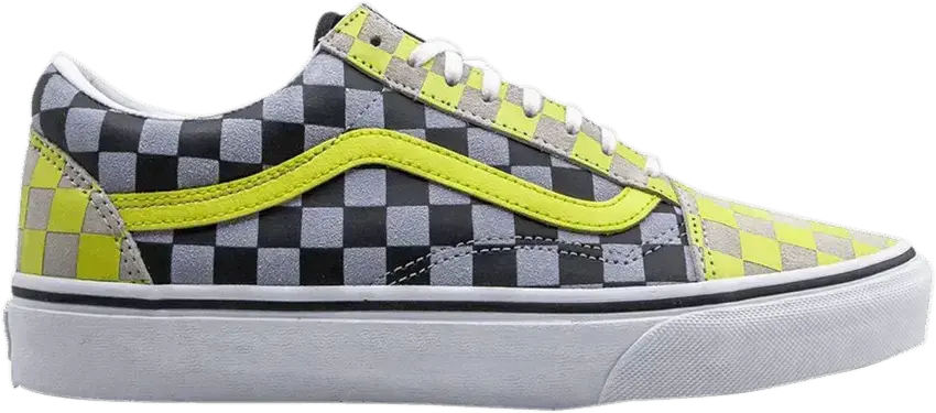  Vans Old Skool &#039;Black Yellow Checkerboard&#039;