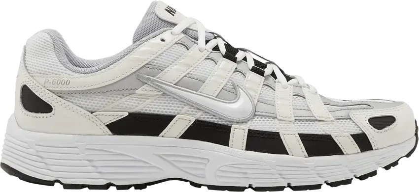  Nike P-6000 Sail Wolf Grey (Women&#039;s)