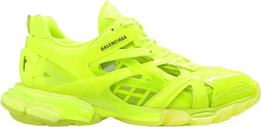  Balenciaga Wmns Track.2 Sneaker &#039;Fluorescent Yellow&#039;