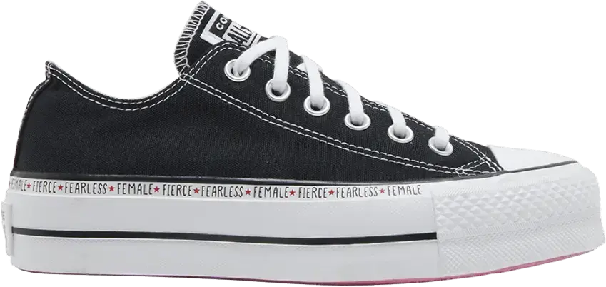  Converse Wmns Chuck Taylor All Star Lift Low &#039;Fierce Fearless Female&#039;