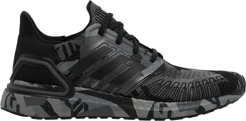 Adidas adidas Ultra Boost 20 Geometric Black Grey