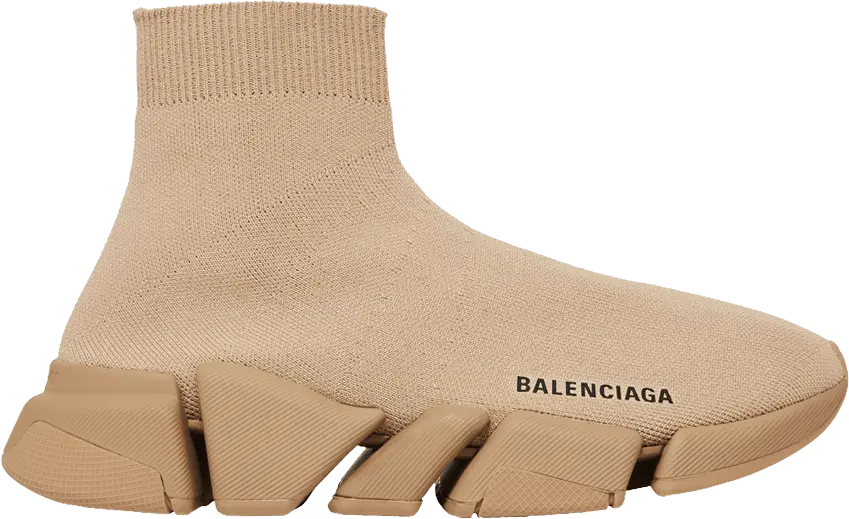  Balenciaga Wmns Speed Sneaker &#039;Beige&#039;