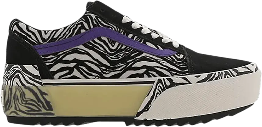  Vans Old Skool Stacked &#039;Zebra&#039;