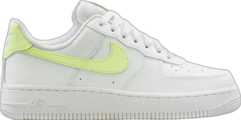  Nike Air Force 1 Low &#039;07 White Barely Volt (Women&#039;s)