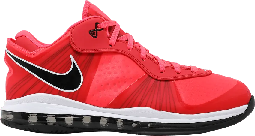  Nike LeBron 8 V/2 Low Solar Red
