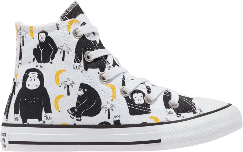  Converse Chuck Taylor All Star High GS &#039;Jungle Fun&#039;