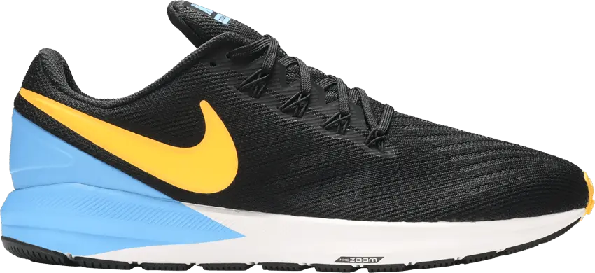  Nike Air Zoom Structure 22 Black/University Blue