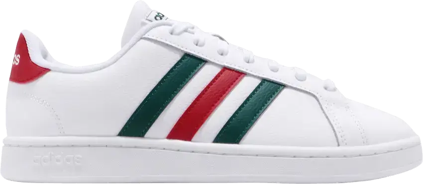  Adidas adidas Grand Court White Green Red