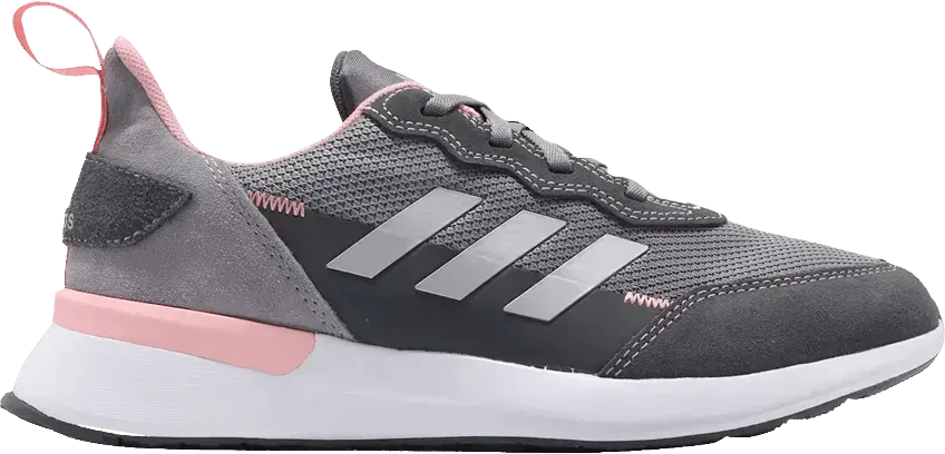  Adidas RapidaRun Elite J &#039;Grey Pink&#039;