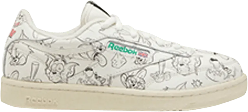  Reebok Club C Tom &amp; Jerry All-Over (GS)