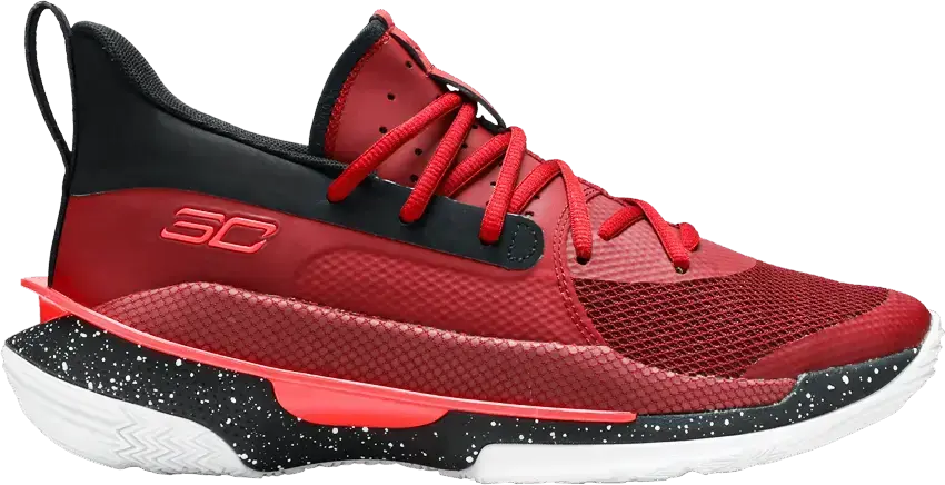  Under Armour Curry 7 Red Cordova