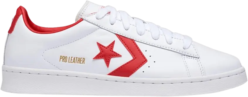  Converse Pro Leather Ox White Red