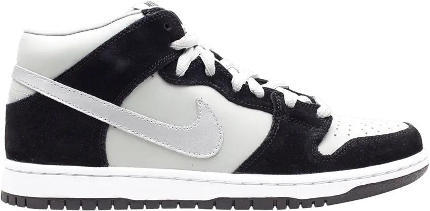  Nike SB Dunk Mid Black Silver