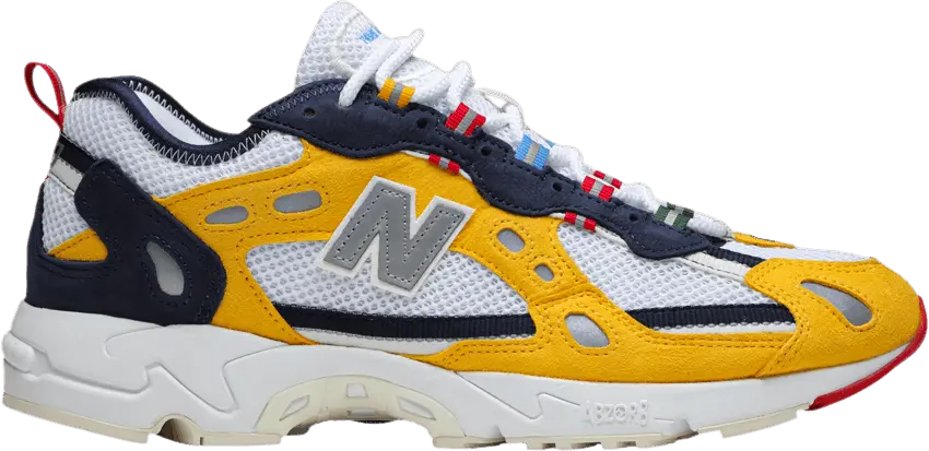  New Balance 827 Abzorb Aime Leon Dore Yellow