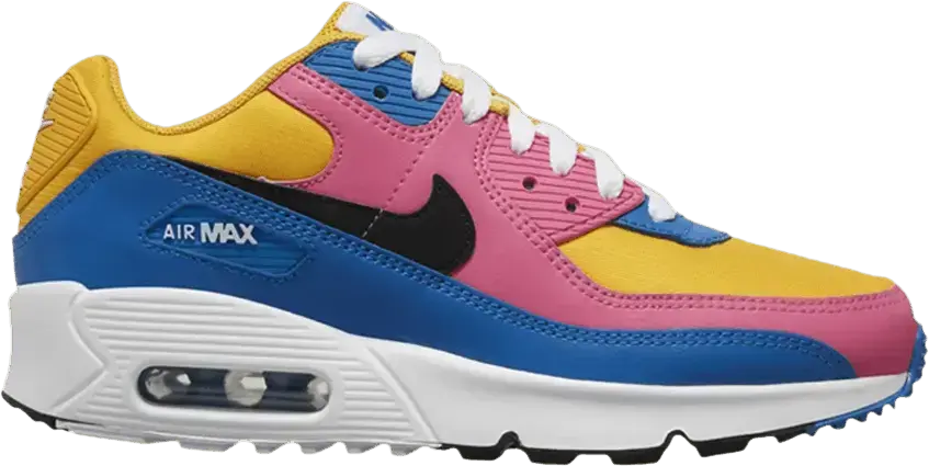  Nike Air Max 90 Leather Multi-Color (GS)