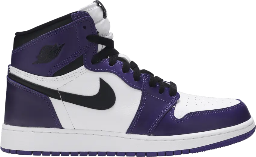  Jordan 1 Retro High Court Purple White (GS)