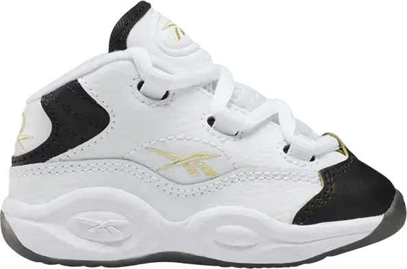  Reebok Question Mid Toddler &#039;Respect My Shine&#039;