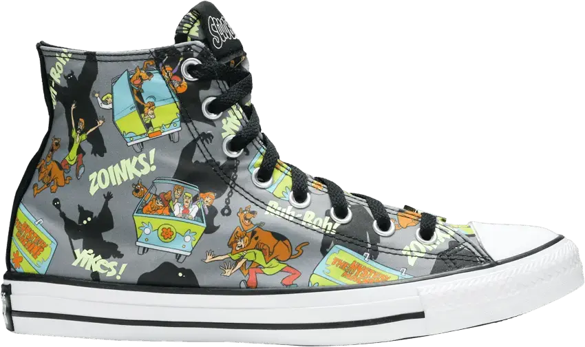  Converse Chuck Taylor All-Star Hi Scooby-Doo Glow-In-The-Dark
