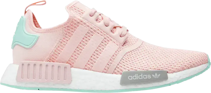  Adidas adidas NMD R1 Pink Grey Mint (Women&#039;s)