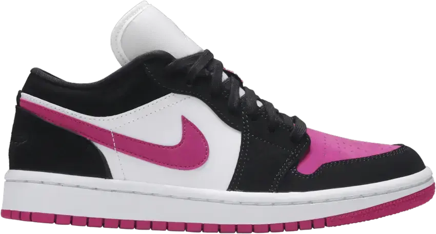  Jordan 1 Low Black Cactus Flower (Women&#039;s)