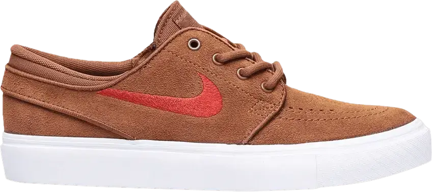  Nike Stefan Janoski Suede SB BG &#039;Light British Tan Mystic Red&#039;